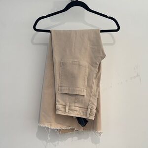 Zara Cream Boot Cut Pants